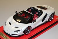 MR Collection  Lamborghini Lamborghini Centenario Roadster - BIANCO CANOPUS - Canopus White Matt