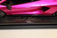 MR Collection  Lamborghini Lamborghini Aventador S - PINK FLASH / TITANIUM - #01 Pink Flash