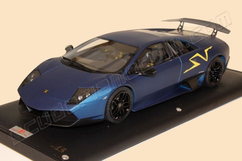 MR Collection A Lamborghini Murciélago 670-4 SV - MATT BLUE