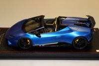 MR Collection  Lamborghini Lamborghini Huracan Performante Spyder - BLU AEGEUS - Red Matt