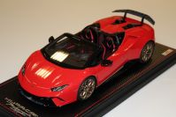 MR Collection  Lamborghini Lamborghini Huracan Performante Spyder - ROSSO MARS PEARL - Rosso Mars