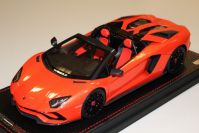 MR Collection  Lamborghini Lamborghini Aventador S Roadster - ARANCIO ARGOS- Orange Argos