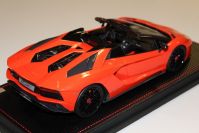 MR Collection  Lamborghini Lamborghini Aventador S Roadster - ARANCIO ARGOS- Orange Argos