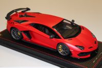 MR Collection  Lamborghini Lamborghini Aventador SVJ - ROSSO MIMIR - Red Matt