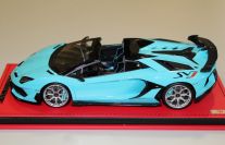 MR Collection  Lamborghini Lamborghini Aventador SVJ Roadster - BABY BLUE - Baby Blue