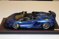 MR Collection  Lamborghini Lamborghini Aventador SVJ Roadster - BLUE CAELUM - Blue metallic