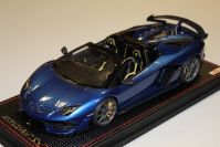 MR Collection  Lamborghini Lamborghini Aventador SVJ Roadster - BLUE CAELUM - Blue metallic