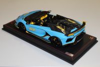 MR Collection  Lamborghini Lamborghini Aventador SVJ Roadster - BLUE Blue