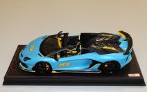 MR Collection  Lamborghini Lamborghini Aventador SVJ Roadster - BLUE Blue