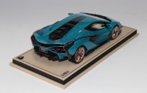 MR Collection  Lamborghini Lamborghini Sian FKP 37 - BLU URANUS - #15/15 Red Matt