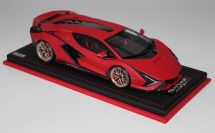 MR Collection Lamborghini # Lamborghini Sian - ROSSO MIMIR - Red Matt