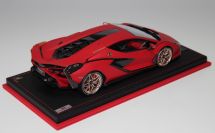 MR Collection Lamborghini # Lamborghini Sian - ROSSO MIMIR - Red Matt