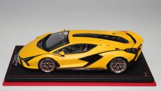 MR Collection Lamborghini # Lamborghini Sian - GIALLO HORUS - Yellow Matt