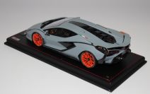 MR Collection  Lamborghini #       Lamborghini Sian - GRIGIO EGOISTA MATT - Red Matt