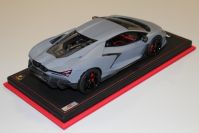 MR Collection  Lamborghini Lamborghini Revuelto - GRIGIO ACHESO MATT - Red Matt