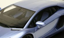 MR Collection 2011 Lamborghini Lamborghini Aventador LP700-4 - BLUE / VIOLET METALLIC - Light Blue / Violet Metallic
