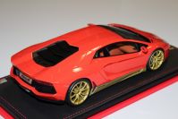 MR Collection 2016 Lamborghini Lamborghini Aventador LP 700-4 Miura Homage - ROSSO ARANCIO Red Matt