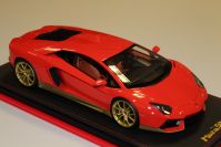 MR Collection 2016 Lamborghini Lamborghini Aventador LP 700-4 Miura Homage - ROSSO ARANCIO Red Matt