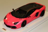 MR Collection 2014 Lamborghini Lamborghini Aventador LP 700-4 Pirelli - PINK MET GLOSS - Red Matt