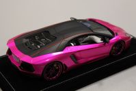 MR Collection 2015 Lamborghini Lamborghini Aventador LP 700-4 Pirelli - PINK FLASH - Red Matt