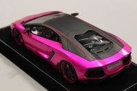 MR Collection 2015 Lamborghini Lamborghini Aventador LP 700-4 Pirelli - PINK FLASH - Red Matt