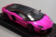 MR Collection 2015 Lamborghini Lamborghini Aventador LP 700-4 Pirelli - PINK FLASH - Red Matt