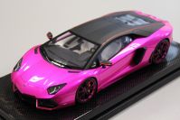 MR Collection 2015 Lamborghini Lamborghini Aventador LP 700-4 Pirelli - PINK FLASH - Red Matt