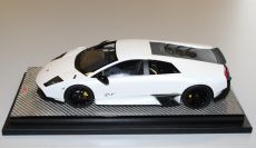 MR Collection 2009 Lamborghini Lamborghini Murciélago 670-4 SV - CANOPUS WHITE - CARBON Canopus White