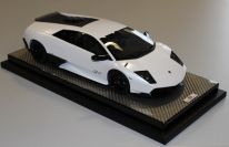 MR Collection 2009 Lamborghini Lamborghini Murciélago 670-4 SV - CANOPUS WHITE - CARBON Canopus White