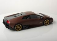 MR Collection 2009 Lamborghini Lamborghini Murciélago 670-4 SV Fixed Wing - MATT BROWN Brown Matt