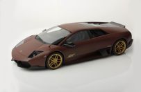 MR Collection 2009 Lamborghini Lamborghini Murciélago 670-4 SV Fixed Wing - MATT BROWN Brown Matt