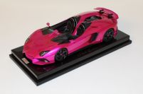 MR Collection 2012 Lamborghini Lamborghini Aventador J - PINK FLASH - CARBON Pink Flash