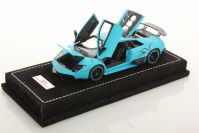 MR Collection 2009 Lamborghini 43 Lamborghini Murcielago 670-4 SV -BABY BLUE MATT - 10/10 Baby Blue Matt