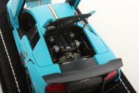 MR Collection 2009 Lamborghini 43 Lamborghini Murcielago 670-4 SV -BABY BLUE MATT - 10/10 Baby Blue Matt