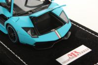 MR Collection 2009 Lamborghini 43 Lamborghini Murcielago 670-4 SV -BABY BLUE MATT - 10/10 Baby Blue Matt