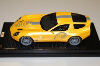 MR Collection 2010 Alfa Romeo Alfa Romeo Zagato TZ3 CORSA - YELLOW METALLIC - CARBON - 50 Yellow Tristrato