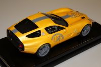 MR Collection 2010 Alfa Romeo Alfa Romeo Zagato TZ3 CORSA - YELLOW METALLIC - CARBON - 50 Yellow Tristrato