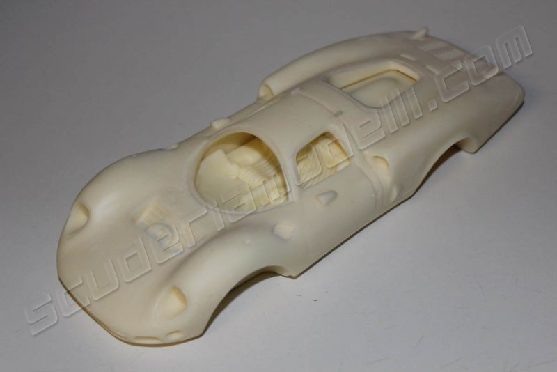 Décalcomanie Ferrari 365 P2 Drogo Le Mans 1967 – échelles 1:18, 1:24, 1:32, 1:43 – Neuf