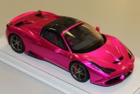 BBR Models 2014 Ferrari Ferrari 458 Speciale A - CARBON Hard Top - PINK FLASH - #01 Pink Flash