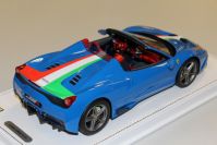 BBR Models 2014 Ferrari Ferrari 458 Speciale A Spider - BLUE ITALIA - Blue