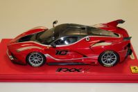 BBR Models 2014 Ferrari Ferrari FXXK - ROSSO TRISTRATO #10 - Red Metallic