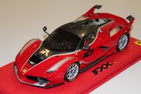 BBR Models 2014 Ferrari Ferrari FXXK - ROSSO TRISTRATO #10 - Red Metallic