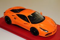 BBR Models 2015 Ferrari Ferrari 488 GTB - HONDA ORANGE - Orange