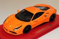 BBR Models 2015 Ferrari Ferrari 488 GTB - HONDA ORANGE - Orange