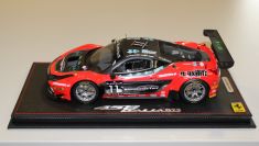 BBR Models  Ferrari Ferrari 458 GT3 Kessel Racing 2015 #11 Red / Black