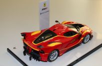 BBR Models 2015 Ferrari Ferrari FXXK - Parco Valentino #13 - Red / Yellow