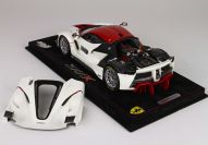 BBR Models  Ferrari Ferrari FXXK - OPEN #38 - White / Red