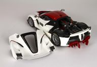 BBR Models  Ferrari Ferrari FXXK - OPEN #38 - White / Red