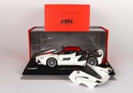 BBR Models  Ferrari Ferrari FXXK - OPEN #38 - White / Red