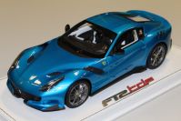 BBR Models  Ferrari Ferrari F12 TDF - BLUE EMPEROR - #01/10 Red Matt